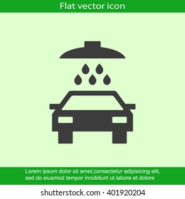 Car wash icon