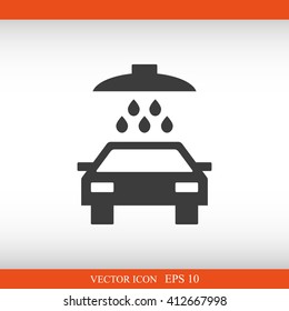 Car wash icon
