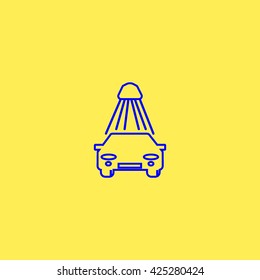 car wash, icon
