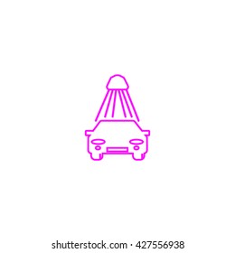 car wash, icon