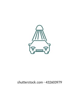 car wash, icon