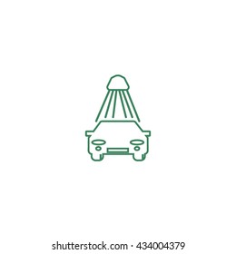 car wash, icon