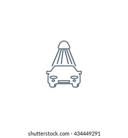 car wash, icon