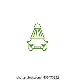 car wash, icon