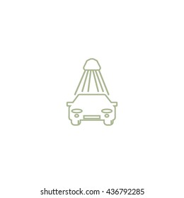car wash, icon