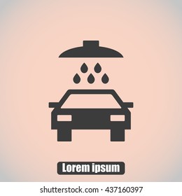 Car wash icon