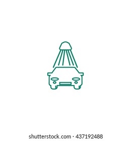 car wash, icon