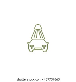 car wash, icon
