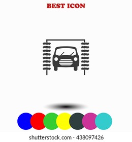 Car wash. icon.
