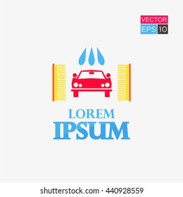 Car wash icon