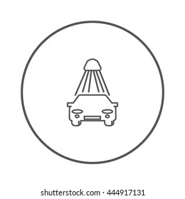 car wash, icon