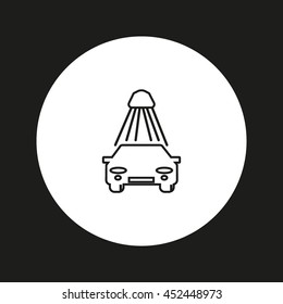 car wash, icon