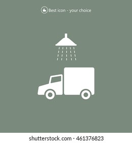 Car wash icon 