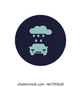 car wash, icon
