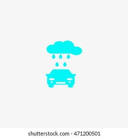 car wash, icon