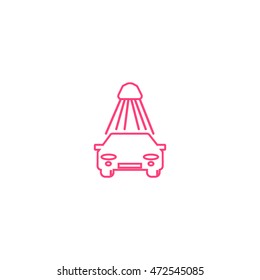 car wash, icon