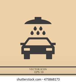 Car wash icon