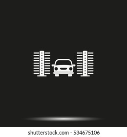 Car wash icon.