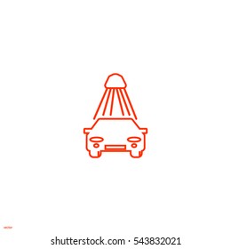 car wash, icon