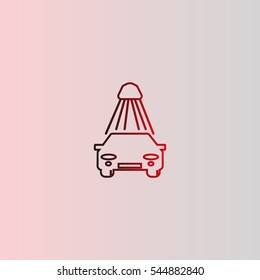 car wash, icon