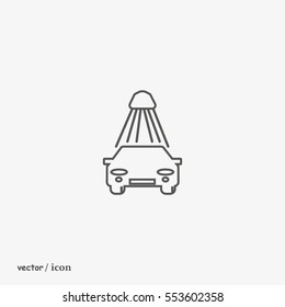 car wash, icon