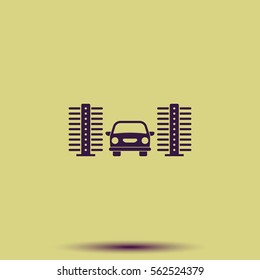 Car wash icon.
