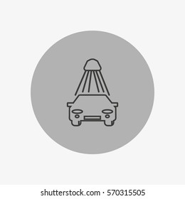 car wash, icon