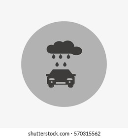 car wash, icon