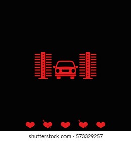 Car wash icon.