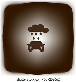 car wash, icon