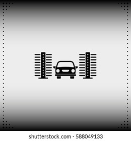 Car wash icon.