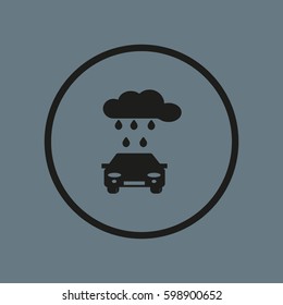 car wash, icon
