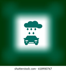 car wash, icon