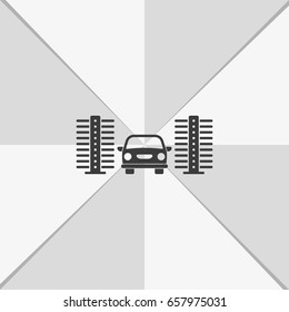 Car wash icon.