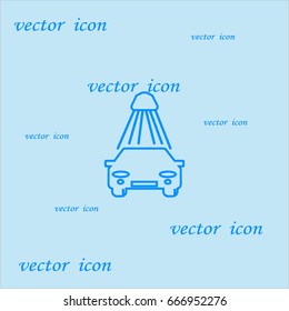 car wash, icon