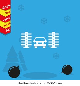 Car wash icon.