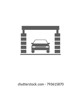 car wash icon. Elements of car repair icon. Premium quality graphic design. Signs, outline symbols collection icon for websites, web design, mobile app, info graphic on white background