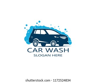 Car wash icon logo vector