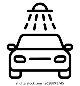 Ícone de lavagem de carro no vetor de fundo branco
Ícones vetoriais carros