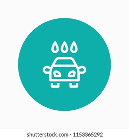 car wash icon vector