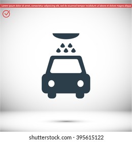 car wash icon vector