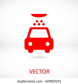 car wash icon vector