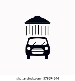 Car wash.  icon. Vector design.