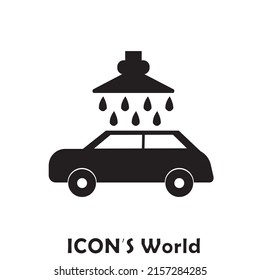 Car wash icon. Vector illustration eps10.
