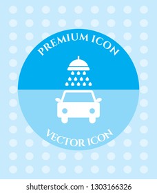 Car Wash Icon for Web, Applications, Software & Graphic Designs.