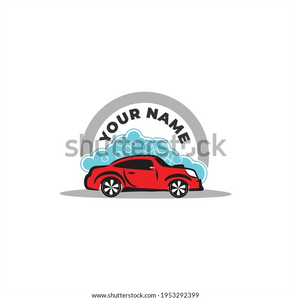 car wash logo best art vector\
