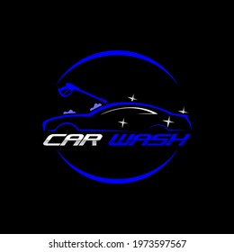 car wash logo, can be used for car wash business.