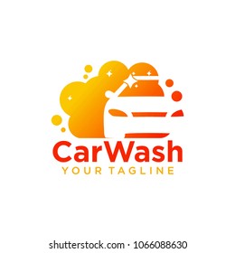 Car Wash Logo Company Design Template