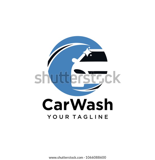 car wash logo company
design template