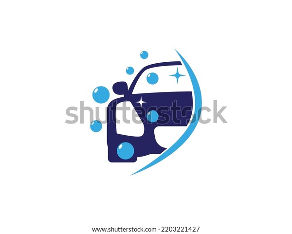 Car wash logo design\
illustration